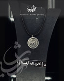 پلاک نقره با سکه اصل پهلوی